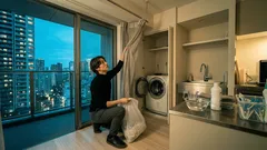 カーテン洗濯の頻度はどれくらい?“砂糖ひとさじ”の真偽と、しわを減らす現実的なコツ