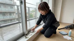 窓の開け閉めが重い…その原因、レールかも。アルミホイルでスッと軽くする簡単掃除