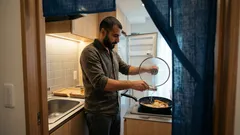 冷めたピザを“カリとろ”に戻すコツ:フライパン+フタ+少量の水で失敗しにくく